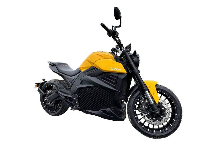 Rezon BOHEMIA Elektro Motorrad Gelb Rezon BOHEMIA Elektro Motorrad Gelb